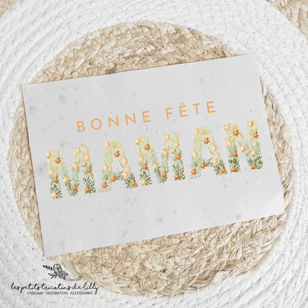 Carte A Planter Bonne F Te Maman Liberty Id Es Cadeaux Maman Les