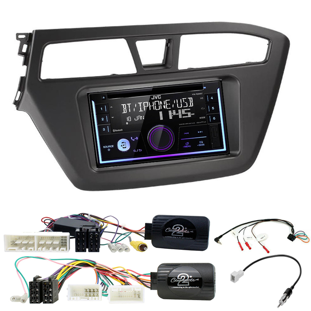 Hyundai i20 Autoradio Multimédia Installation Pro USB BT