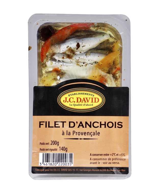 Filets D Anchois La Proven Ale G Jc David La Paysanne Des Mers