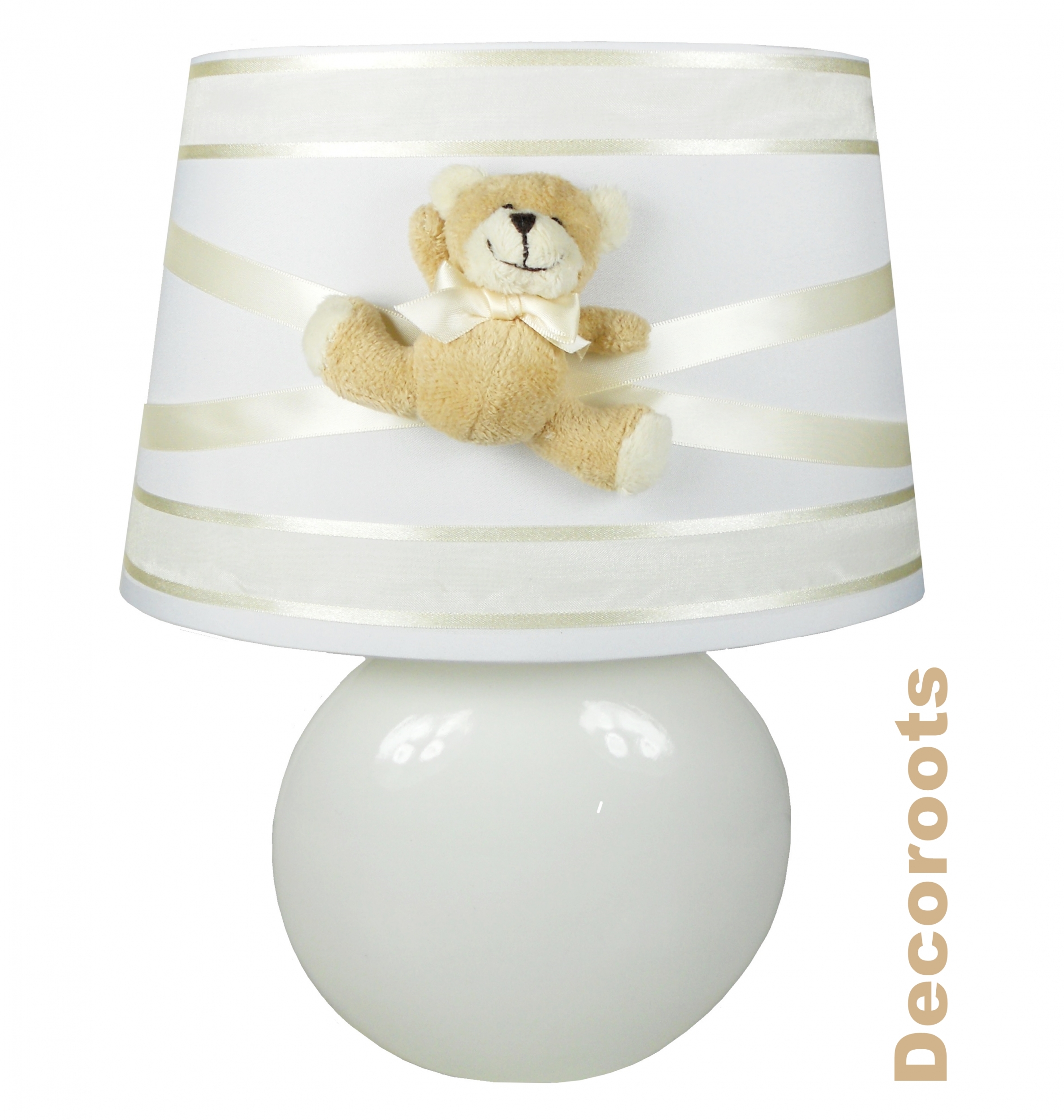 Lampe bébé ours peluche. - Décoration chambre enfant bébé/Luminaire