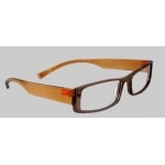 FC FC020 : Face Strié Marron - Tenons Mandarine