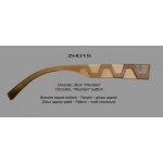 Branches Dilem "ZH" Aspect Brillant  ZH015 - Chocolat