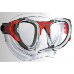 Masques de Plongée Océan eyes Rouge - Adaptable à la vue