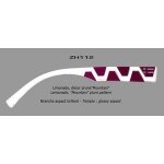 Branches Dilem "ZH" Aspect Brillant  ZH112 - Prune