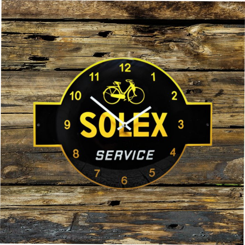 Horloge Maill E Solex Service Garage Atelier Les Horloges Le