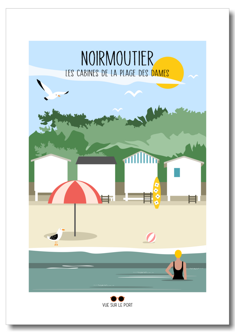 Affiche Noirmoutier Affiches Affiches Vendée Loire Atlantique