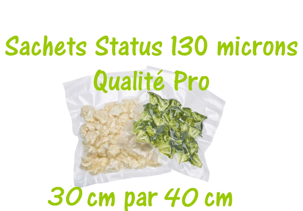 Paquet De 25 Sachets Sous Vide 30 Cm Ouverture X 40 Cm Prix