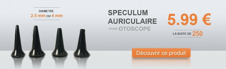 speculum auriculaire sur www.materielmedical.com