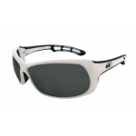 Lunettes Julbo Swell - Blanc / Gris Souris - Cat. 3 Polarisé