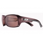 Lunettes Julbo Cargo - Chocolat Brillant / Noir Mat - Falcon cat.2 à 3 Polarisé