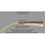 Branches Dilem Décor pour modèles M" ZG112 - Doré Décor Warrior marron