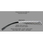 Branches Dilem Décor pour modèles M" ZG101 - Réglisse Décor Warrior Alu