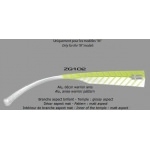Branches Dilem Décor pour modèles M" ZG102 - Alu Décor Warior Anis