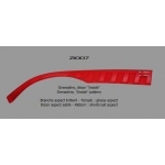 Branches Dilem "ZI"Aspect Brillant ZI007 - Grenadine