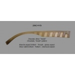Branches Dilem "ZI"Aspect Brillant ZI015 - Chocolat