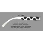 Branches Dilem "ZH" Aspect Brillant  ZH102 - Limonade-noir