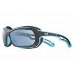 Lunettes Julbo Wave - Noir / Bleu Ciel - Octopus Cat. 2 à 4 Polarisé