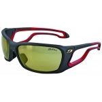 Lunettes Julbo Pipeline - Noir Soft / Rouge - Zébra Cat.2 à 4