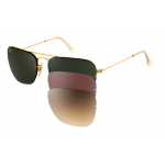 Lunettes Ray-Ban Caravan  Flip out - RB3461 001-71