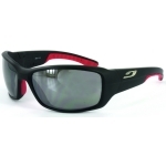 Lunettes Julbo Run - Noir Mat / Rouge - Cat.3