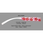 Branches Dilem Larges Décor 3 ZC752 : Limonade - Rouge Rose Décor Hippie