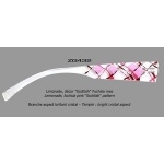 Branches Dilem Décor pour modèles M" 2 ZG432 : Limonade - Fuschia Rose Décor Scottish