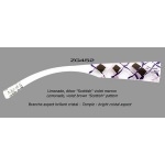 Branches Dilem Décor pour modèles M" 2 ZG452 : Limonade - Violet Marron Décor Scottish