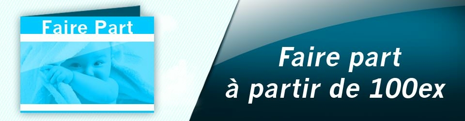 Faire part