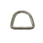 ANNEAU DEMI-ROND SOUDE 5x30 POLI A2
