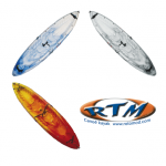 LOT DE 3 KAYAKS SIT-ON-TOP ROTOMOD OCEAN DUO