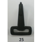 MOUSQUETON EN PLASTIQUE POUR SANGLES 25 MM