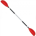 PAGAIE DE KAYAK BRAVO KWB210-2 L210 CM DEMONTABLE EN 2 PARTIES MANCHE ALU PALES PLASTIQUES