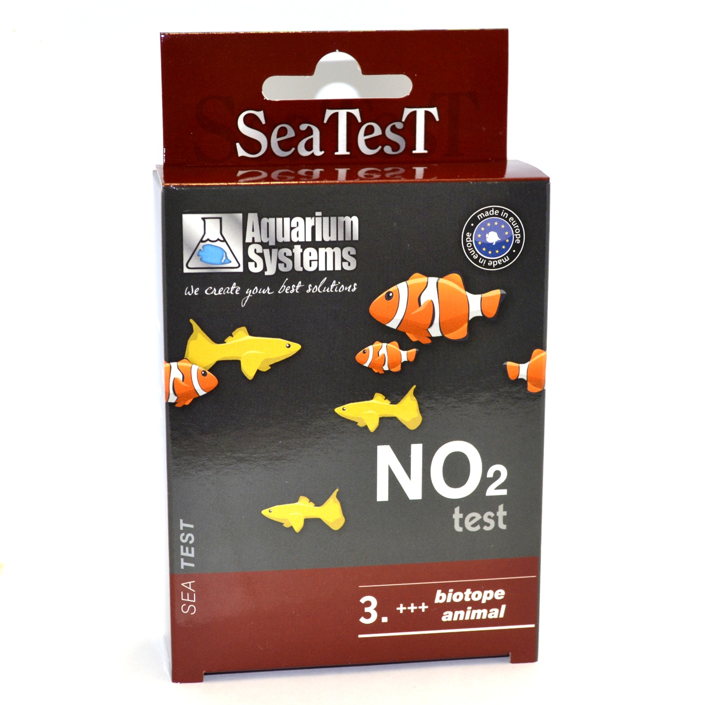 Test Nitrite Aquarium Systems SeaTest NO2 pour aquarium d