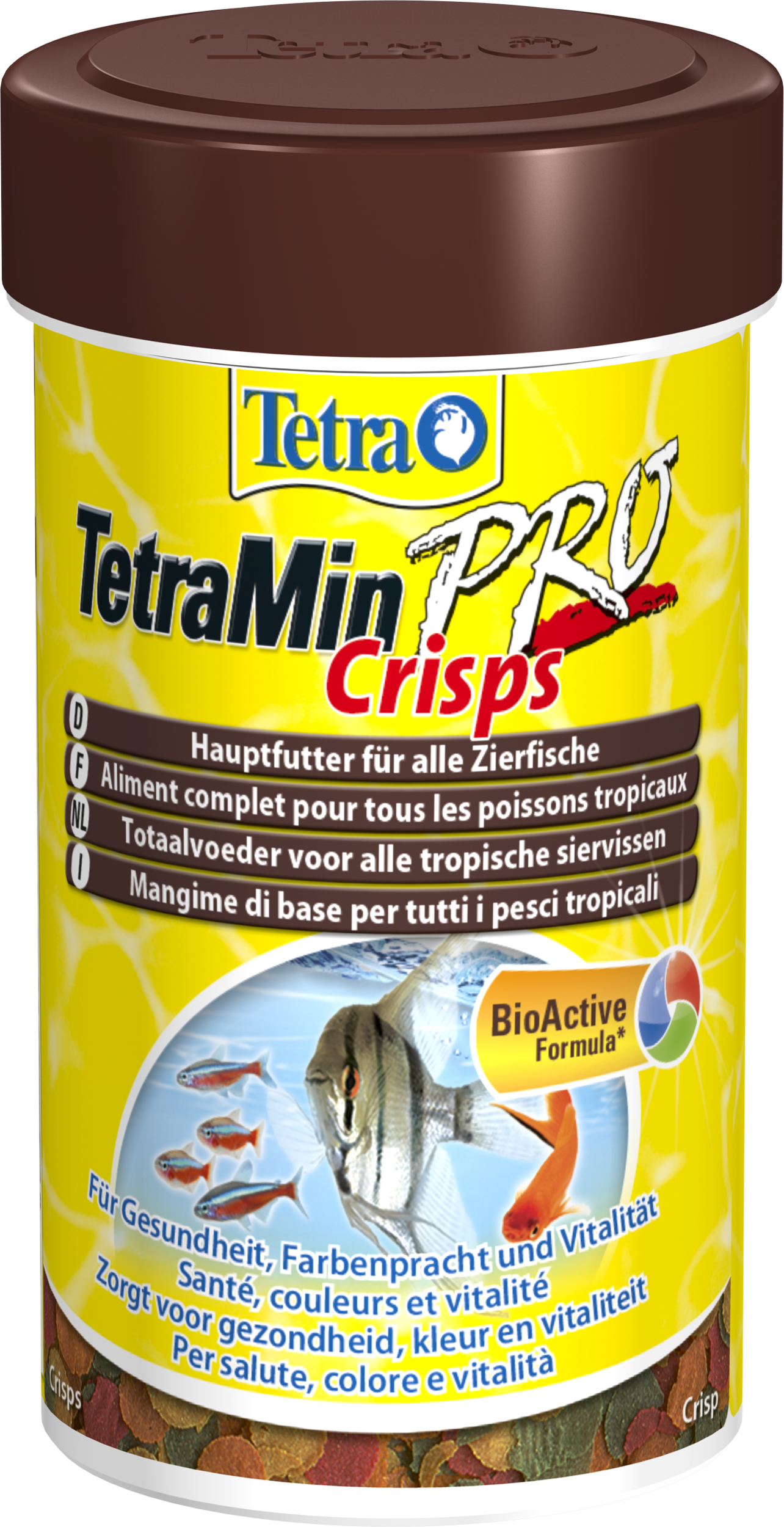 TETRA TetraMin Pro Crisps 100 Ml Aliment Complet En Chips Pour Tous Les