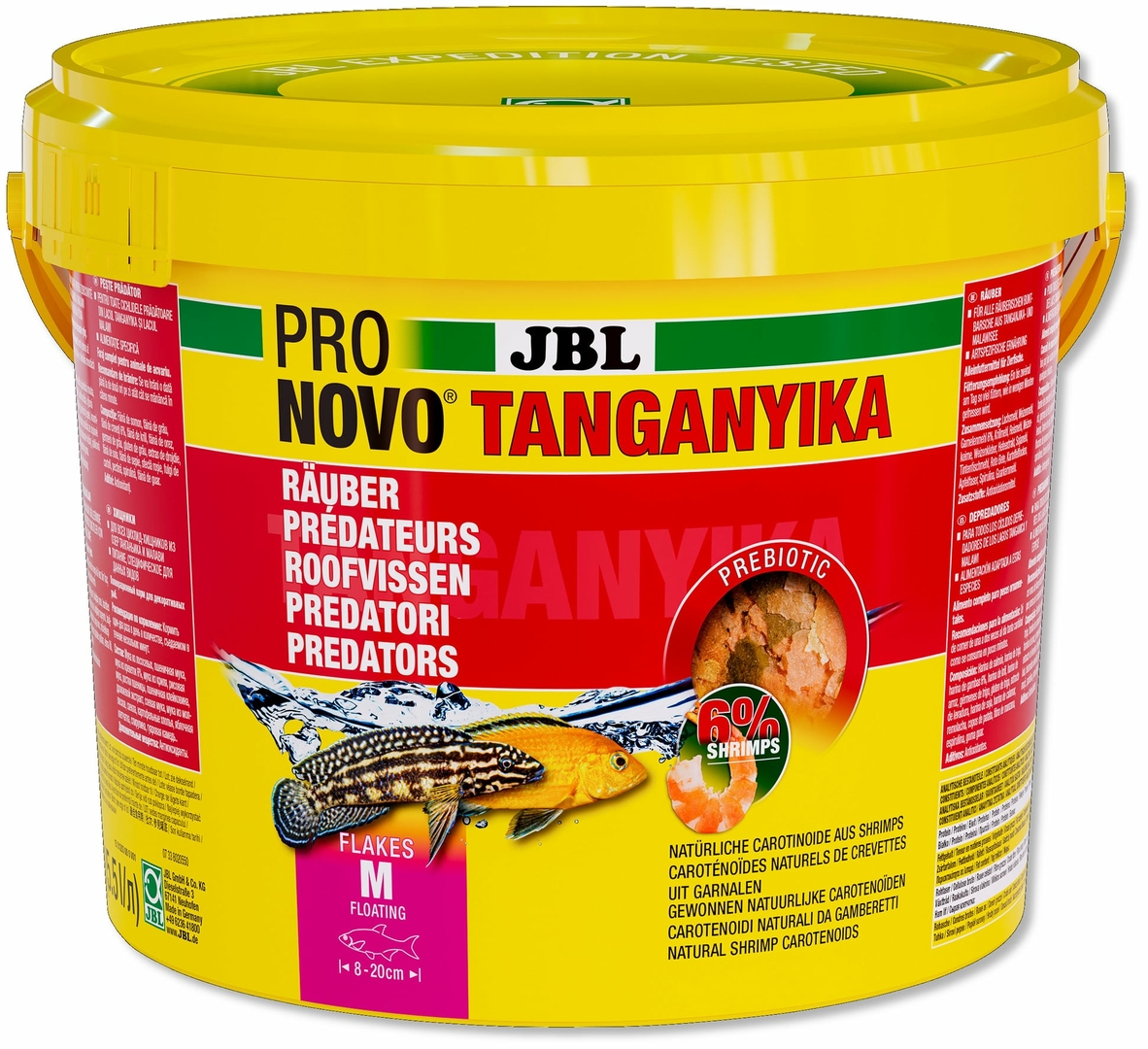 JBL ProNovo Tanganyika Flakes M 5 5 L Nourriture En Flocons Pour