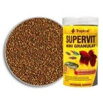 TROPICAL - Supervit Mini Granulat 250ml nourriture petite granulée de base, à multi ingrédients, avec beta-glucan
