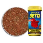 TROPICAL - Betta 150ml nourriture de base avec krill et vers de sang pour Betta splendens