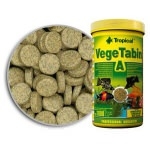 TROPICAL - VegeTabin A 75ml tablettes végétales adhésives, riches en protéines, avec beta-glucan, orties et épinards