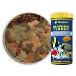 TROPICAL - Marine Flakes 600ml nourriture de base en flocons, pour poissons marins