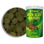 TROPICAL - Green Algae Wafers 100ml pastilles végétales descendantes pour mangeurs d'algues, avec spirulina