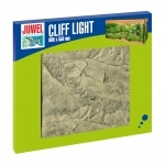 JUWEL - Cliff Light plaque de fond 3D 60 x 55 cm pour l'habillage de la vitre arrière de votre aquarium