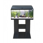 AQUATLANTIS - AquaDream 60 Noir aquarium tout équipé dim. 60 x 30 x 40 cm 54 Litres avec ou sans meuble