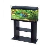 AQUATLANTIS - AquaDream 80 Noir aquarium tout équipé dim. 80 x 30 x 45 cm 90 Litres avec ou sans meuble