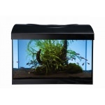 AQUAVIE - START UP 40 Noir aquarium de 25L tout équipé, 40 x 25 x 25 cm. Finition Haute gamme !