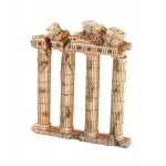 EUROPET - 4 Colonnes 18,5 x 4,2 x 22,5 cm pour une décoration naturelle de votre aquarium