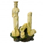 EUROPET - Décor antique 14 x 9 x 20 cm pour une décoration naturelle de votre aquarium