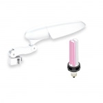 WAVE - Cosmos Zen Artist Blanc laqué 20w éclairage pour nano aquarium avec ampoule spéciale eau douce