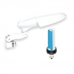 WAVE - Cosmos Zen Artist Blanc laqué 20w éclairage pour nano aquarium avec ampoule spéciale eau de mer