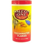 OMEGA ONE - Freshwater Flake 62 gr. nourriture en flocons riches en Omega 6 pour tous poissons d'eau douce