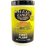 OMEGA ONE - First Flake 62 gr. nourriture en flocons idéale pendant l'acclimation des poissons d'eau douce et marins
